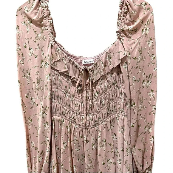 Reformation Morris Long Sleeve Floral Mini Dress in
Melody Pink Floral |… - Picture 5 of 16